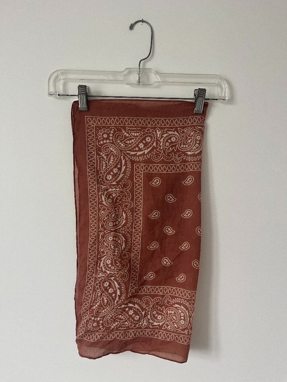 Pink/Terracotta Bandana